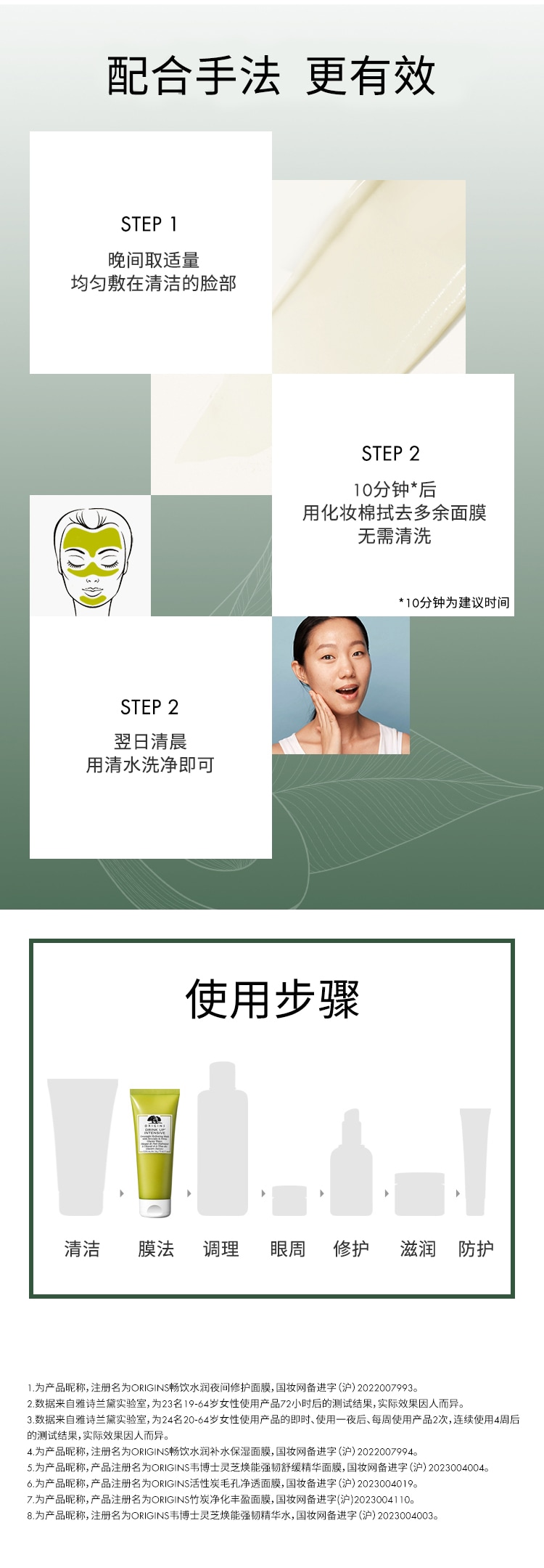睡眠面膜