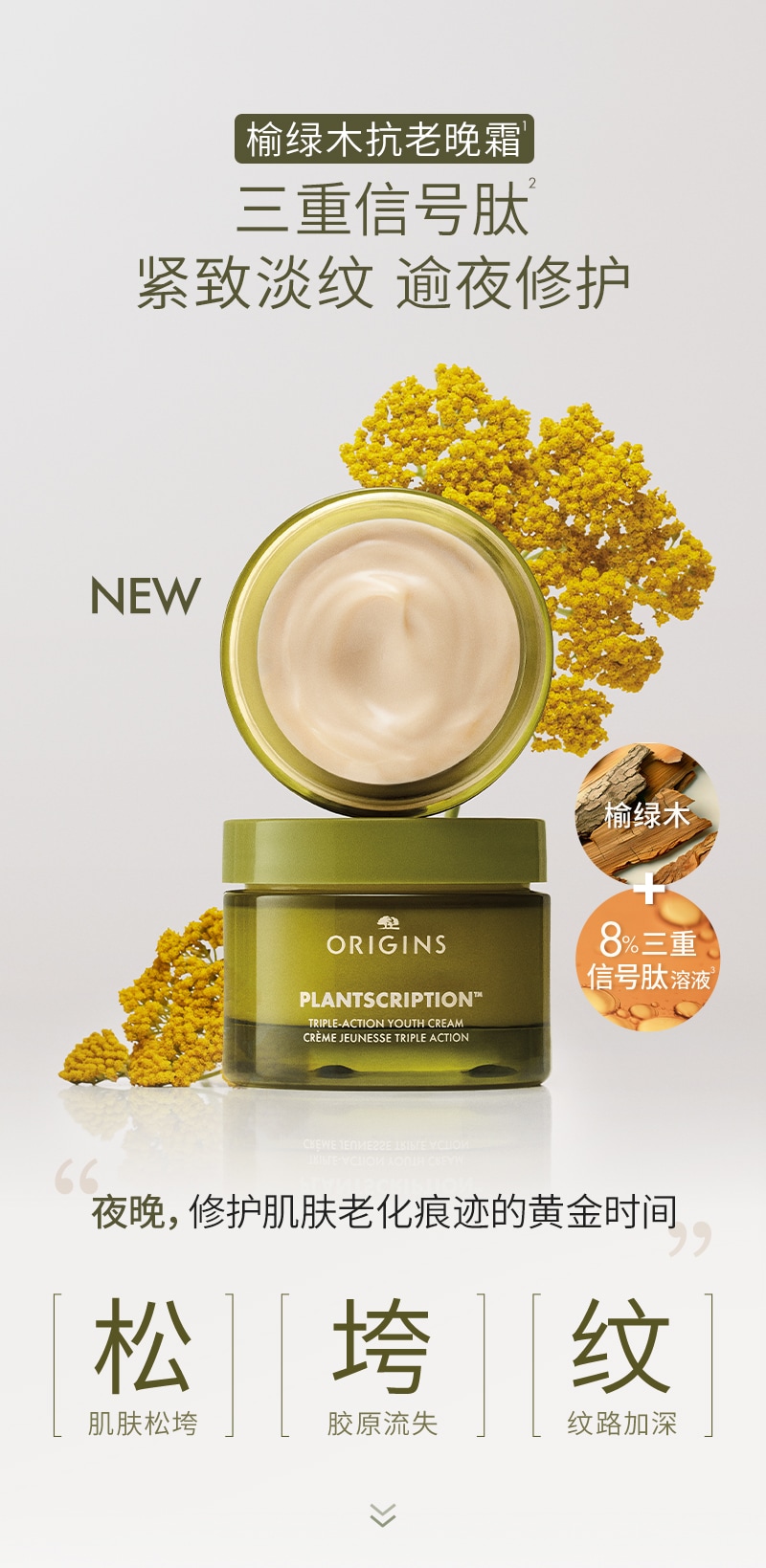 榆绿木抗老晚霜